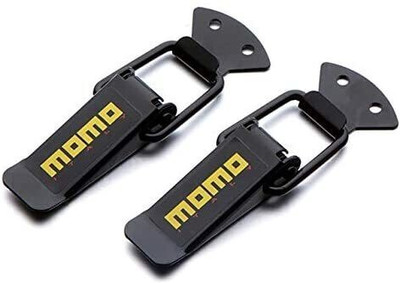 Favoto Universal Security Hook Lock Clip Kit Bumper Quick Release Locking Carabiner(Black)
