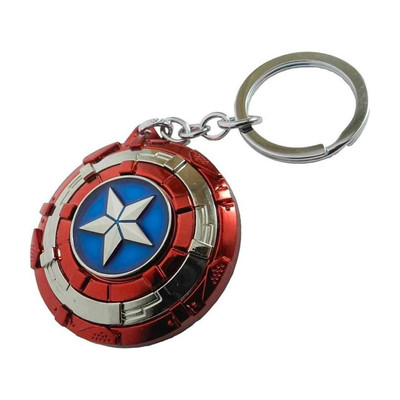 NABAANI Metal Avengers Superhero Captain America Shield Key Chain(Multicolor)