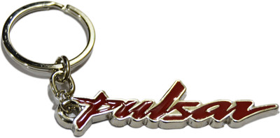 Tech Fashion Pulsar Stunning Red Metal Keyring accessories for Car Bike House Office Key Holder Best Quality Gift -TF-497 Locking Key Chain(Red)