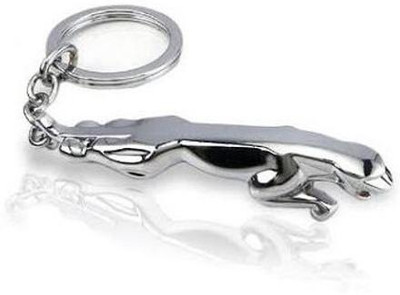 SahiBUY Jaguar Keychain Key Chain(Silver)