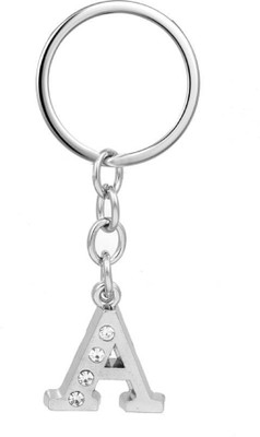 Sakshi Enterprises Alphabet - A Key Chain Key Chain(Silver)