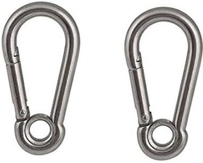 Fitcozi Carabiner Locking Carabiner(Silver)
