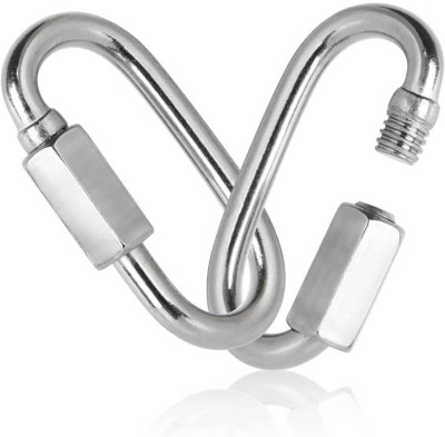 Reznor OBLONG_V2_PK2 Locking Carabiner(Silver)