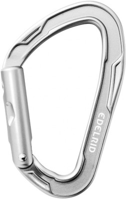 EDELRID Mission Straight Carabiner(Silver)