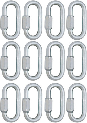 Reznor OBLONG_PK12 Locking Carabiner(Silver)