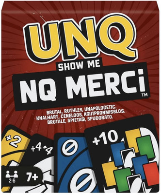 Armore UNO Show ‘em No Mercy Card Game for Kids, Adults & Family with Brutal Penalties(Multicolor)
