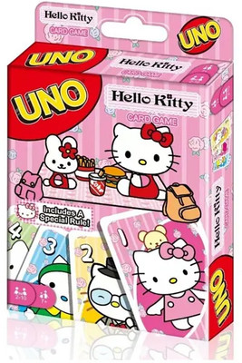 SALPITOYS UNO: Hello Kitty - Card Game(Multicolor)
