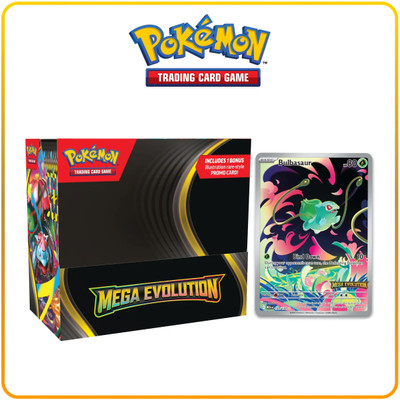 SALPITOYS Poké-mon TCG: Mega Evolution Enhanced Booster Display Box (360 CARDS)(Multicolor)
