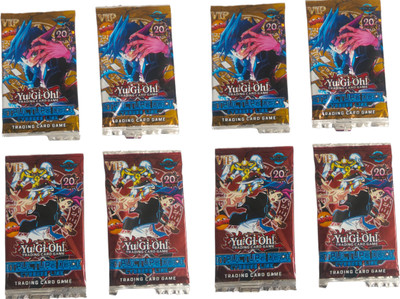 Sukon Yu-Gi-Oh 8 Set Premium Quality Booster Cards basic Playing card(Multicolor)