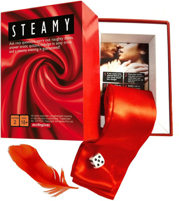 Exciting Lives Steamy Intimate Game For Couples(Red)