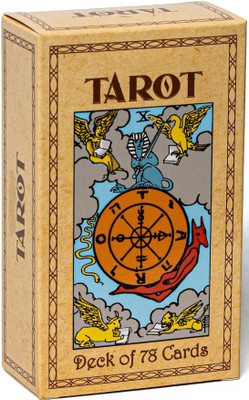 Visaan Tarot Card Deck for Fortune Telling, 78 Cards, Original Design(Multicolor)