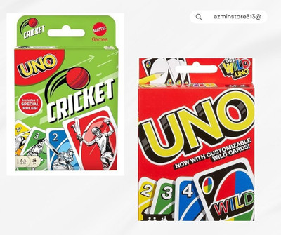 DFGB Mattel Uno Cricket Card Game For 7 Yrs And Above For Adult,Set Of 112 Cards(Multicolor)