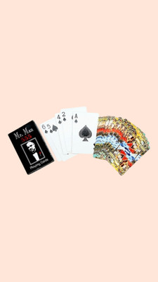 SSR SHOP SSR Card-Mr. Man Mark Magic Playing Card Deck_CG1(Multicolor)