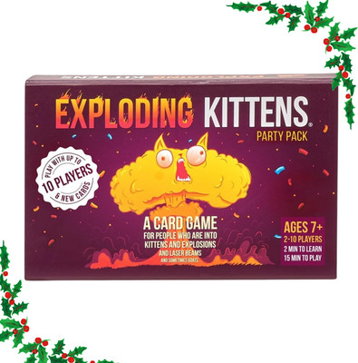 Zuuluzrs Exploding Kittens Party Game(Purple)