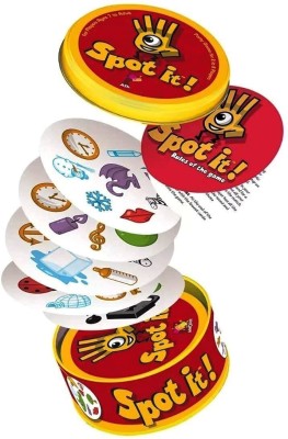 KCR Double Spot It Classic Board Game Card Game Fun Educational Toys for kids(Multicolor)