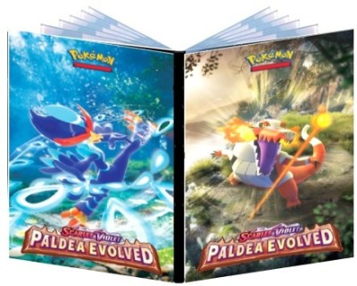 CrazyBuy Pokemon Scarlet & Violet Paldea Evolved Big album With 208 Spaces(Multicolor)