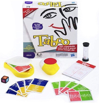 Zuuluzrs Taboo Board Game of Unspeakable Fun Toy Board Game Accessories