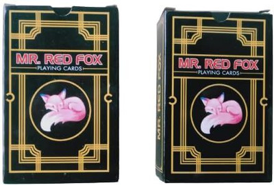 FIDELITY Magic Tricks Marked Deck Bridge Size Cheating Playing Card (Set of 2)(Multicolor)