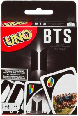 cutetoys BTS UNO card game for bts lover kids and adults, family fun & party game(Multicolor)