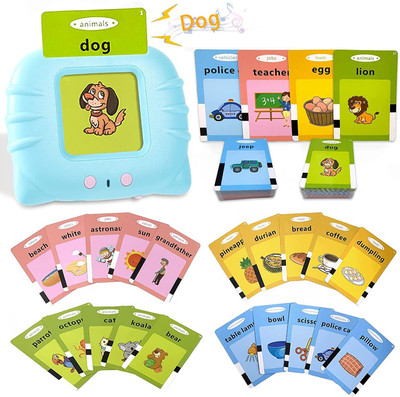 NITYA ENTERPRISE Talking Toy Flash Cards 112 card Early 224 Words Education Learning Toy for kids(Multicolor)