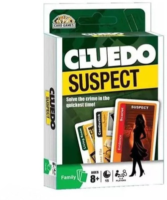 NVF TOYS Cluedo Suspect Card Game | Solve The Crime In Quickest Time for Best Party Game|(Multicolor)