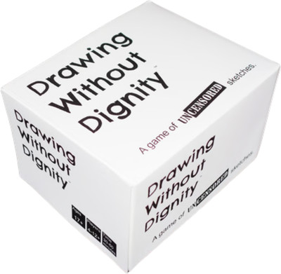 Zuuluzrs Drawing Without Dignity Card Game With Expansion Pack 1 And Expansion 2(White)