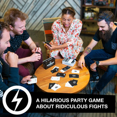 Zuuluzrs Superfight A Hilarious Party Game About Ridiculous Fights(Black)