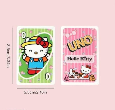 CrazyBuy UNO: Hello Kitty - Card Game(Multicolor)