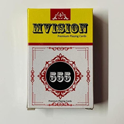 SSR SHOP card A SARKAR MVISION 555 MARK PLAYING CARD (RED)CHEATING MARKED MAGIC CARD(Multicolor)