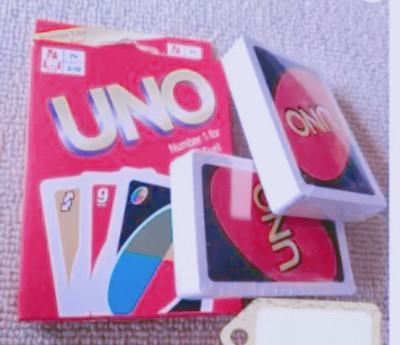 AKFLICKS UNO-CARDS GAME TOYS PACK OF TWO(Multicolor)