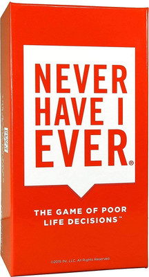 YIQELU Never Have I Ever Card Game for Adults, Family Party Game Ages-18+(Multicolor)