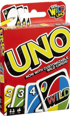 ZSA TRADERS UNO Playing Card | 112 UNO Card Game(Multicolor)