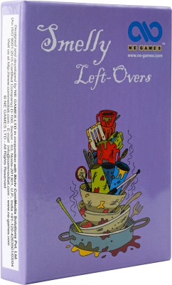 NE Games Smelly Left-Overs Word Playing Card games for kids & Adult(Multicolor)