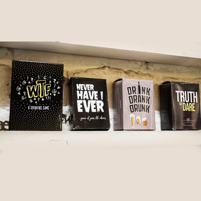 Vibrance Drinking Cards – Truth or Dare, WTF, Drink Drank Drunk & Never Have I Ever(Multicolor)