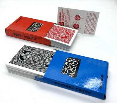 SSR SHOP Grand Master Marked Card Deck Set of 2(Red, Black)