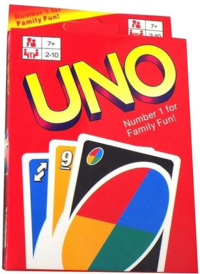 KYC UNO FAMILY CARD GAME COMPLETE PACK OF 108 CARDS(Multicolor)