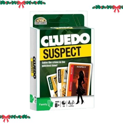 Zuuluzrs Cluedo Suspect Card Game for Kids Guess Clue in Minutes Card(Multicolor)