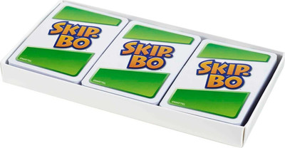 Zuuluzrs Skip Bo 162 Uno Card Game for Kid's Fun & Enjoyment(Green)
