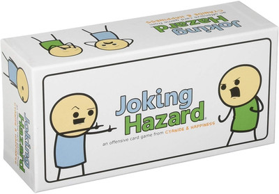 AweStuffs Joking Hazard - Funny Comic building Party game for 3-10 players(White)