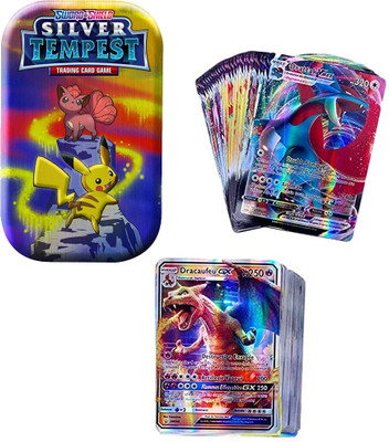 AncientKart Silver tempest Tin with cards(Multicolor)