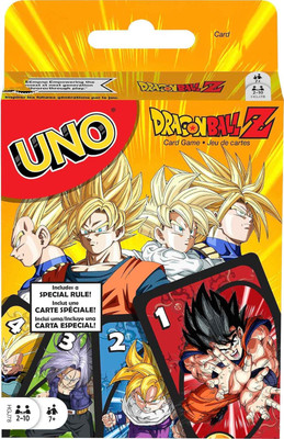 SALPITOYS UNO Dragon Ball Z Card Game for Family Night Featuring Deck(Multicolor)