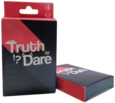 Gift Collection Truth Or Dare Card Game For Ultimate Fun & Challenges(Multicolor)