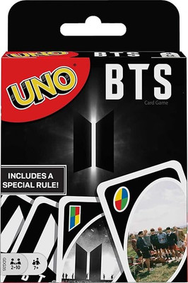 CrazyBuy BTS UNO card game for bts lover kids and adults, family fun & party game(Multicolor)