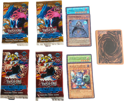 WOYR Yu-Gi-Oh 4 Set Premium Quality Booster Cards basic Playing card(Multicolor)