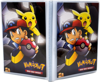 Craveon Empty 2 Pocket Album for Poke-Moon Cards with 26 PG for Kids_UPDATED85(Multicolor)