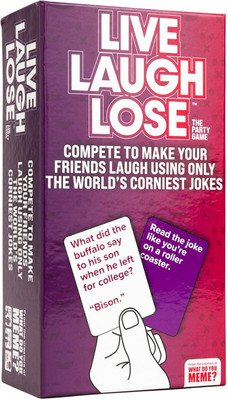 Zuuluzrs What Do You Meme Live Laugh Lose Card Game The Party Game(Multicolor)