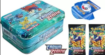 FITUP ™All Mini PM Crown Zenith with 41 Cards, Totally Surprising Tin Box for All(Multicolor)