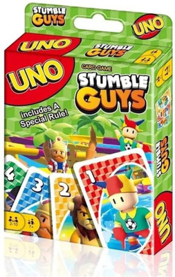 TMA ENTERPRISE UNO Stumble Guys Edition – Fun Card Game for All Ages(Multicolor)