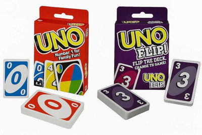 H&M Store UNO Original vs UNO Flip Card Games Classic Colour & Number Matching(Combo of 2)(Multicolor)