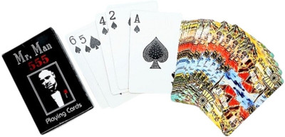 SSR SHOP New Card-Mr. Man Mark Magic Playing Card Deck_CG1(Multicolor)